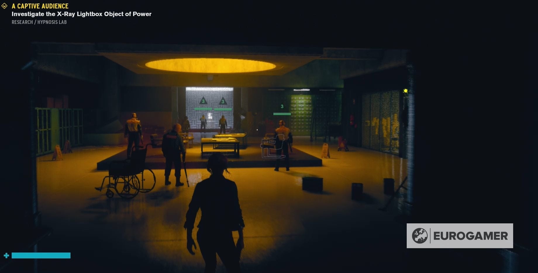 Control A Captive Audience mission, XRay Lightbox puzzle explained